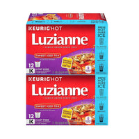 Luzianne Sweet Iced Tea K-Cups - 12 Single Serve Cups - Pack Of 2 by Luzianne