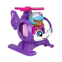 Fisher-Price Little People Barbie Toy Helicopter and Figure, Toddler and Preschool Toy