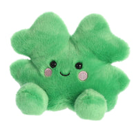 Aurora Palm Pals Chance Clover Stuffed Animal 5.5 Inch – Cute Green Collectible Plush Toy for Kids, Décor and Gifts