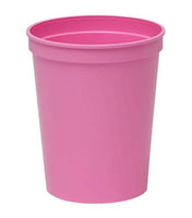 Metallic Gold Plastic Party Cups, Pack of 25, Blank 16 oz Stadium Cups