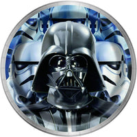 Star Wars Classic Dessert Plates 7 Inch 8 Count – Multicolor Round Disposable Party Plates for Themed Events and Celebrations