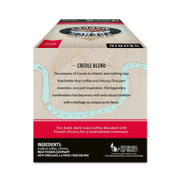 French Market Coffee & Chicory Medium-Dark Roast Single Serve Coffee Pods, 12 Count Box