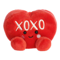 Aurora Adorable Palm Pals XOXO Candy Heart Stuffed Animal - Fun Seasonal Plush For Kids and Adult Collectors - Perfect for Decorating Rooms and Valentine's Day - Red 5 Inches