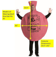 Rasta Imposta Woopie Cushion Costume, Pink, One Size