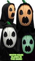 Fun World Wailing Pumpkin Mask- Orange