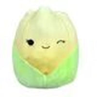 Squishmallows Kellytoy 8 inch Jeanie The Yellow Tulip Spring Flower Plush Doll Super Soft