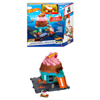 Hot Wheels City Track Set with 1 Hot Wheels Car