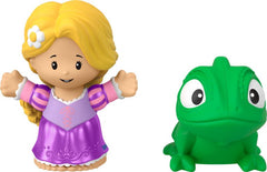 Fisher-Price Little People Disney Princess Rapunzel & Pascal Figure Set – Toddler Toy for Ages 18 Months & Up