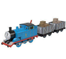 Thomas & Friends Motorized Greatest Moment – Water-Covered Thomas with 2 Troublesome Trucks, Push-Along Toy Train for Kids 3 Years & Up