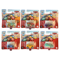 Mattel Disney Cars Mini Racers Assortment of 6 Vehicles (Styles may vary)