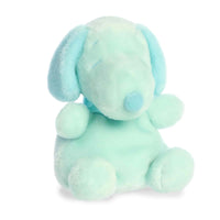 Aurora Adorable Peanuts Snoopy Palm Pals Stuffed Animal - Officially Licensed Toys For All Snoopy Fans - Fun Pastel Colors For The Spring Season - Teal 5 Inches