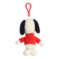 Aurora® Adorable Peanuts® Joe Cool Clip-On Stuffed Animal - Officially Licensed Toys for All Snoopy Fans - Nostalgic Gift for Adults and Birthday Celebrations - White 5.5 Inches