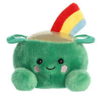 Aurora Palm Pals Ciara Pot of Gold Stuffed Animal 4.5 Inch – Cute Green Collectible Plush Toy for Kids, Décor and Gifts