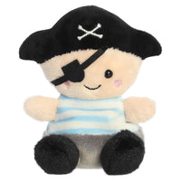Aurora Adorable Palm Pals Planky The Pirate Stuffed Animal - Fun Collectible Plush for Kids and Adult Collectors - Perfect for Decorating Rooms and Birthday Gifts - Multicolor 5 Inches