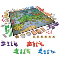 Winning Moves Games USA Board Game – Risk Europe: Medieval conquest with siege weapons, archers & more for 2–4 players, ages 14+