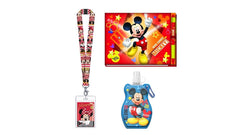 Magical Memories Collection Disney Autograph Book 2022 Pen, Disney Lanyards for Kids and Mickey Water Bottle Key Ring Set, Disneyland Essentials Disney Gifts for Kids, for Boys and Girls Red 85928