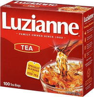 Luzianne Iced Tea Bags, Unsweetened, 400 Tea Bags (4 Boxes of 100 Count Pack), Specially Blended for Iced Tea, Clear & Refreshing Home Brewed Summer Picnic Beverage