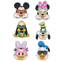 Disney Mickey and Friends 3D PVC Magnet Set