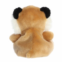 Aurora Palm Pals Ash Saber Tooth Tiger Plush Stuffed Animal - Soft Bean Pellet Collectible Prehistoric Plush Toy for Kids and Adult Collectors - Brown, 5 Inches