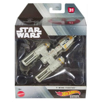 Mattel Hot Wheels Star Wars Starships Select Y-Wing Fighter Diecast
