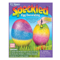 Easter Unlimited Speckled No Dipping Just Dab Coloring 18pc Egg Decorating Kit