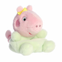 Aurora Palm Pals Peppa Pig Evie Baby Pig Stuffed Animal 5 Inch – Official Plush Toy for Kids, Collectors and Gifts