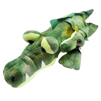 Funstuff Soft Plush Alligator with Pouch & Mini Pup – 12