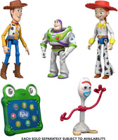 Mattel Disney and Pixar Toy Story 5 Interactables Woody Action Figure, Plastic, 9.2 Inch Playscale, 12 Movie Phrases, Converses with Other Characters, Ages 3+