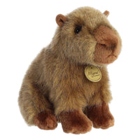 Aurora Miyoni Capybara Stuffed Animal 10 Inch – Realistic Plush Toy with Lifelike Details for Kids, Décor and Gifts
