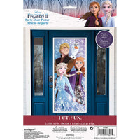 Disney Frozen 2 Door Poster 27 x 60 Inch – Enchanting Party Decoration for Birthdays and Themed Events
