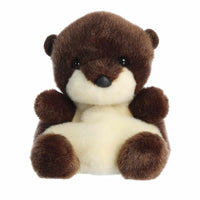 Aurora® Adorable Palm Pals™ Elena River Otter™ Stuffed Animal - Fun Collectible Plush for Kids and Adult Collectors - Perfect for Decorating Rooms and Birthday Gifts - Brown 5 Inches