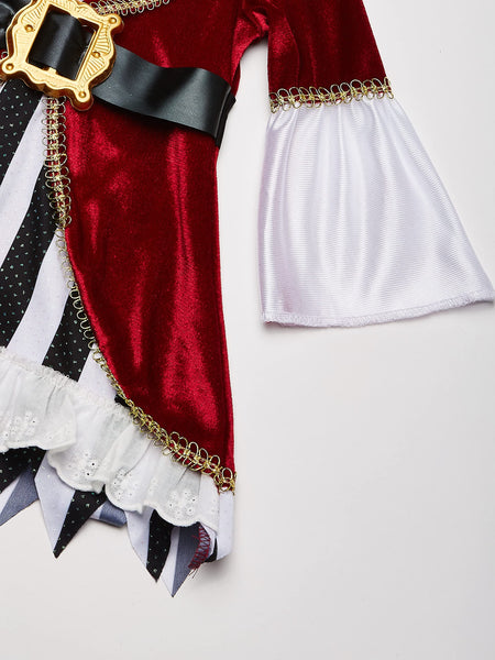 Disguise Pirate Costume For Kids - Medium Size (7-8 Years) Dress & Headband Set - View #6