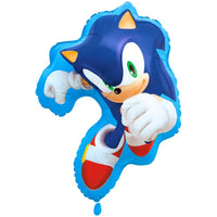 Sonic the Hedgehog Giant Foil Balloon 24 Inch – Character Shaped Party Decoration for Birthdays and Themed Events