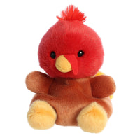 Aurora Palm Pals Aspen Turkey Stuffed Animal 4 Inch – Cute Collectible Plush Toy for Kids, Décor and Gifts