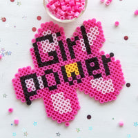 Perler Beads Fuse Beads for Crafts, 1000pcs, Light Pink, Small
