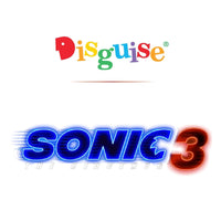 Disguise Sonic Inflatable Kids Costume, Official Sonic Move 3 Inflating Costume with Fan, One Size Child