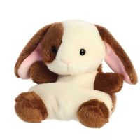 Aurora Palm Pals Clover Bunny Stuffed Animal – Soft Plush Brown Bunny with Floppy Ears, 4.5 Inch Collectible Plush for Kids and Adult Collectors