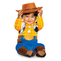 Disney Toy Story Infant Woody Costume, Officially Licensed Halloween Costume Outfit for Toddlers and Infants, Size (12-18 months)