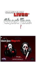 Fun World Ghost Face Magnets Pack of 2 - Refrigerator & Decorative Magnets