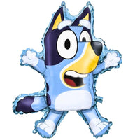 Unique Vibrant Bluey Shaped Foil Balloon - 28