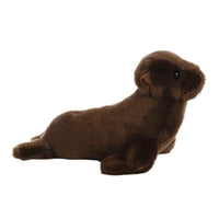 Aurora® Adorable Mini Flopsie™ California Sea Lion Stuffed Animal - Playful Ease - Timeless Companions - Brown 8 Inches