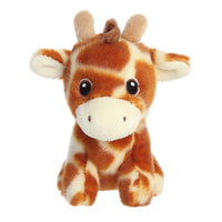Aurora® Responsibly Made Eco Nation™ Mini Giraffe Stuffed Animal - Ideal for Playtime Adventures - Perfect for Birthdays or Just Because - Brown 5 Inches
