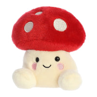 Aurora® Adorable Palm Pals™ Amanita Mushroom™ Stuffed Animal - Fun Collectible Plush for Kids and Adult Collectors - Perfect for Decorating Rooms and Birthday Gifts - Red 5 Inches