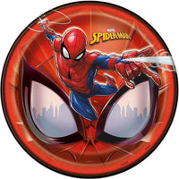 Amazing Spider-Man Round Dessert Plates - 9