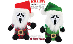 Fun World Ghost Face in Your Place Holiday Shelf Sitter Gnome