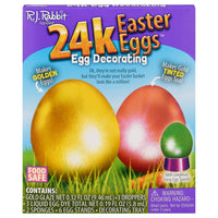 Easter Unlimited 24 Karat Easter Egg Coloring Kit – Metallic Gold Easter Egg Decorating Set – Shiny, Luxe Egg Dyeing Kit for Kids & Families