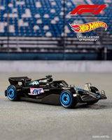 Hot Wheels Toy Cars Formula 1 5-Pack, Set of 5 1:64 Scale Die-Cast Vehicles Featuring F1 Racing Team Decos, Collectible Race Cars