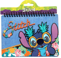 Disney Stitch Lanyard and Autograph Book Notepad Gift Bundle