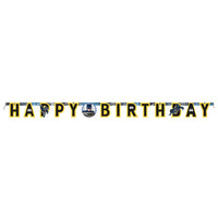 Batman Large Jointed Party Banner – Multicolor Superhero Birthday Decoration, Eye-Catching Wall Banner for Batman Themed Parties and Celebrations
