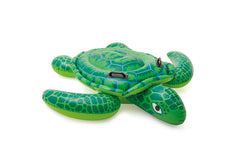 INTEX Lil' Sea Turtle Inflatable Pool Float: Animal Pool Toy For Kids – 2 Heavy-Duty Handles – 88lb Weight Capacity – 59